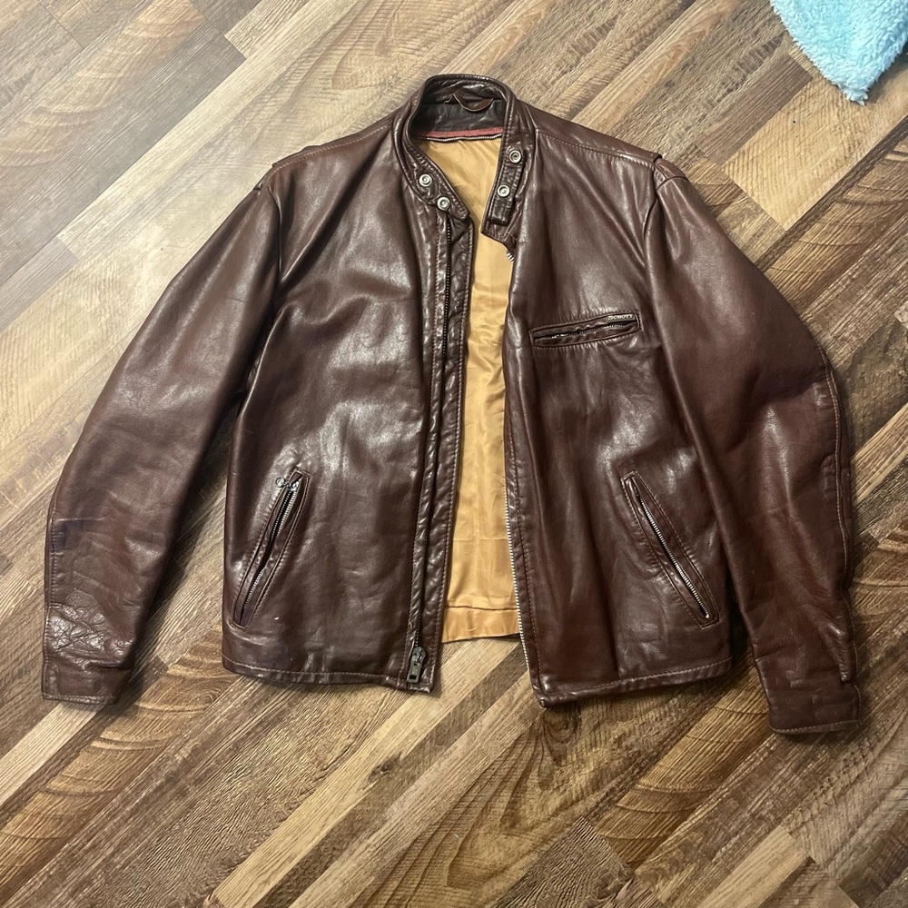 Schott Men’s Leather Jacket